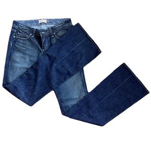Paige Laurel Canyon Jeans Size 28 Boot Cut Flare Low Rise Y2K Coastal Cowgirl